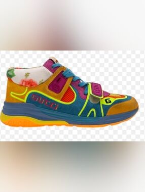 Gucci Ultrapace Mid Top Sneakers For Women
